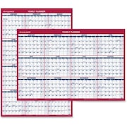 At-A-Glance At A Glance AAGPM21228 Double Sided Paper Wall Calendar - White AAGPM21228